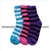 Strip Winter Home Floor Socks (DL-BR-08)